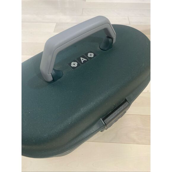 Vintage Samsonite Oyster GLS  Luggage Train Case Carry-On Combination Lock Made - Picture 4 of 8